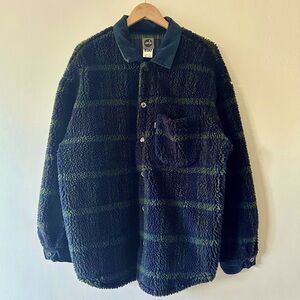 Vintage Levi’s Silver Tab Puffy Fuzzy Jacket